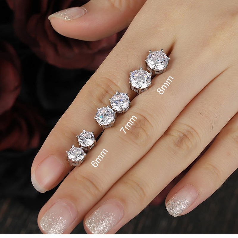 Lab Grown Diamond Stud E